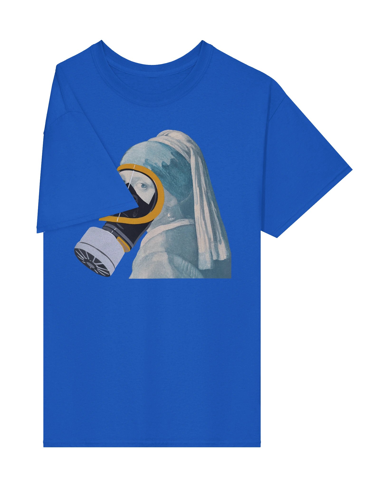 The girl with the gas mask t-shirt product image (4)