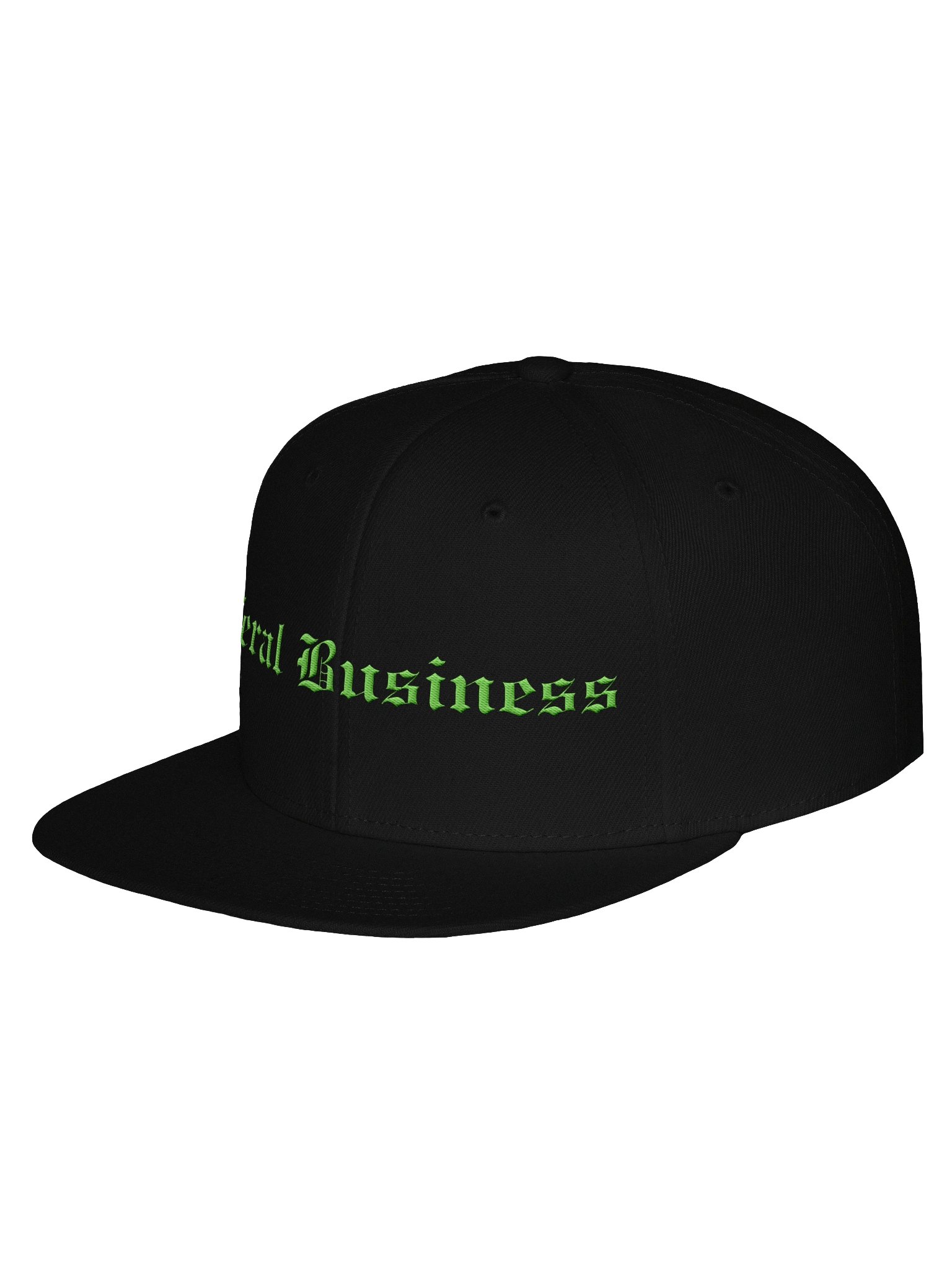 Feral Business - Old English Absinthe Snapback Hat product image (2)
