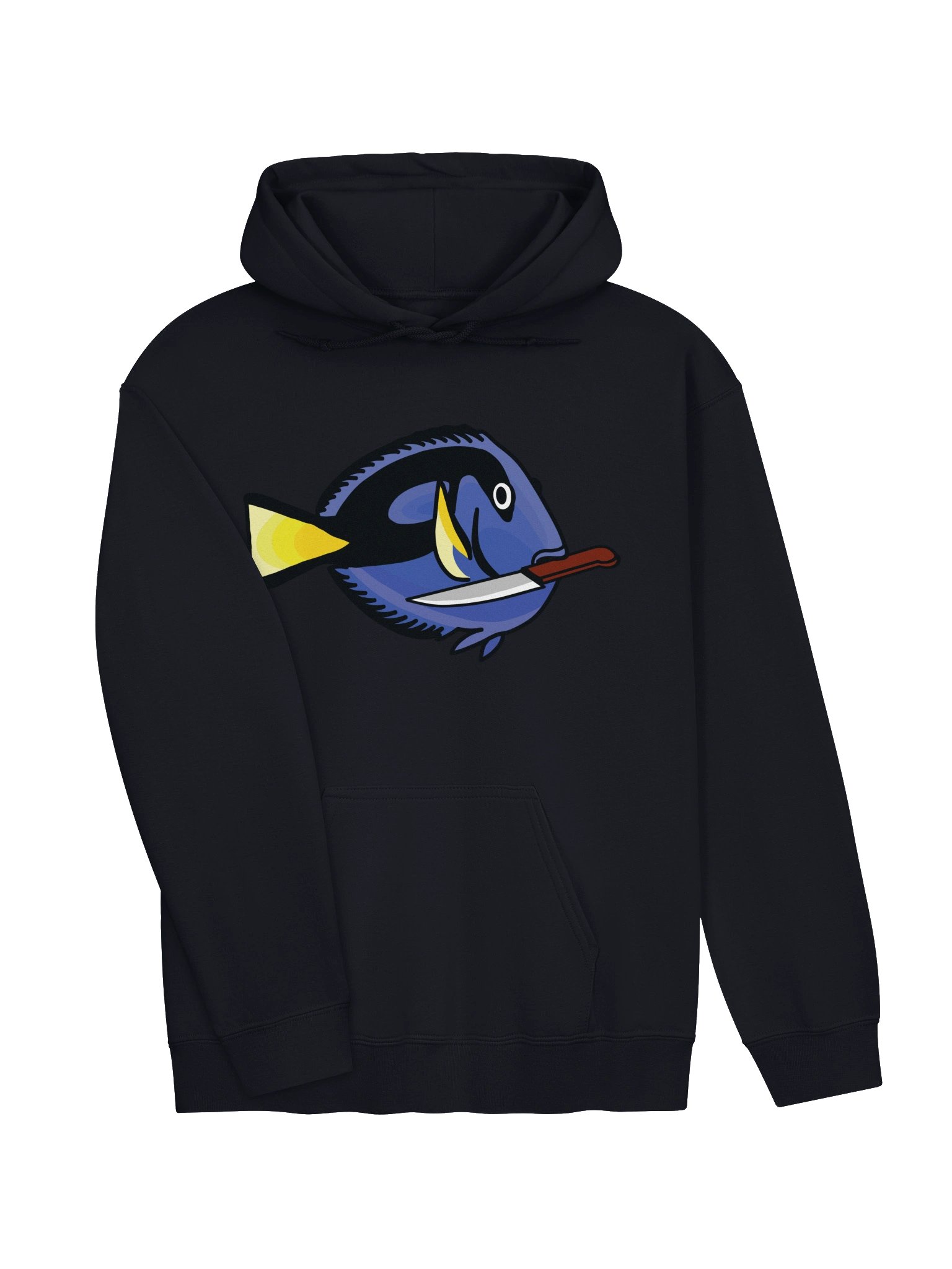 Angry Blue Tang Hoodie for Reef Aquarium Lovers product image (19)