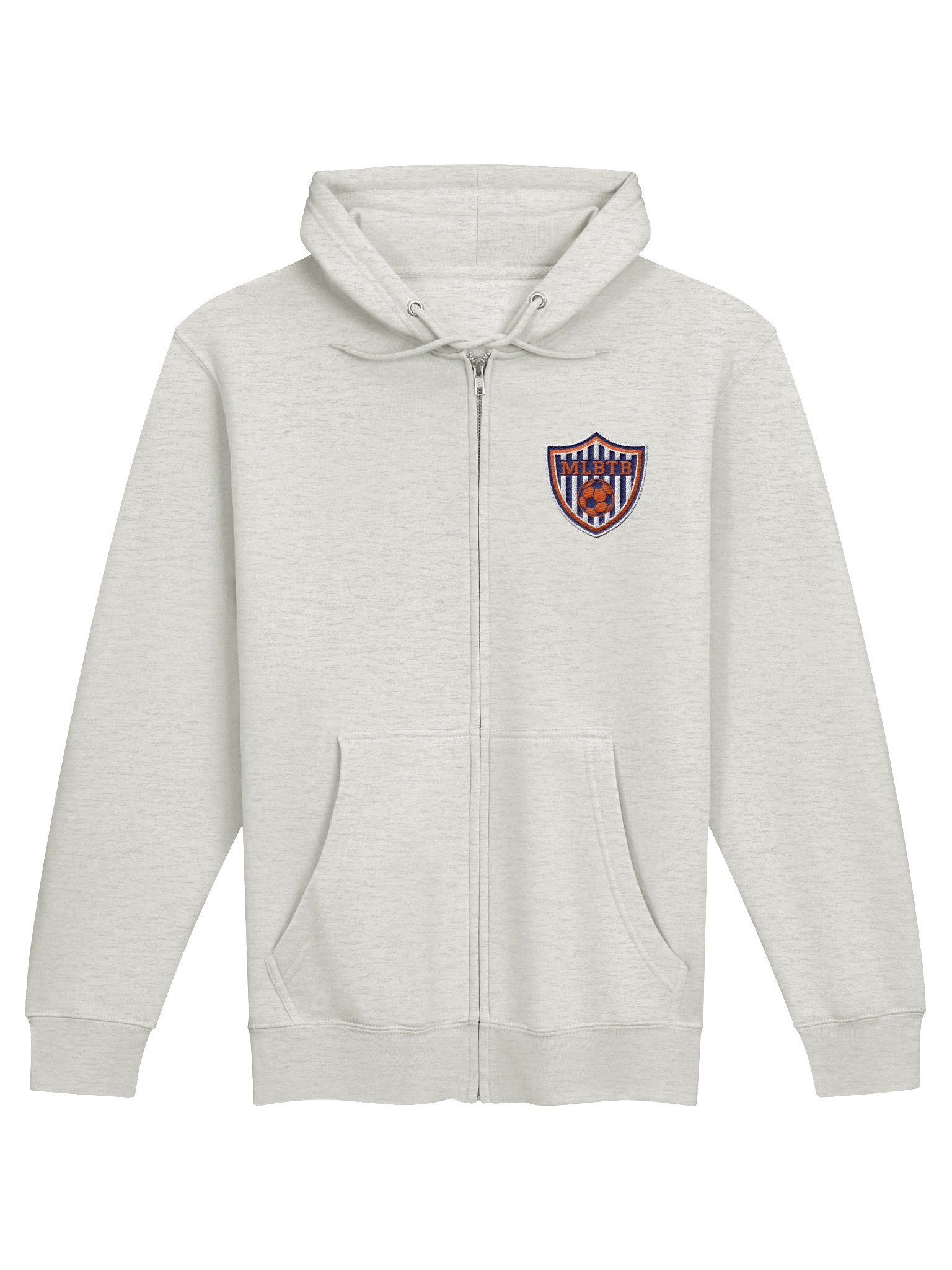 Embroidered Logo zip hoodie product image (1)