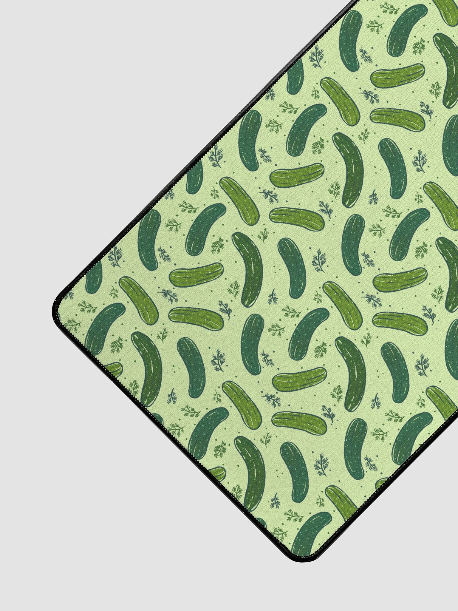 Dill Pickles Patterned Desk Mat product image (3)
