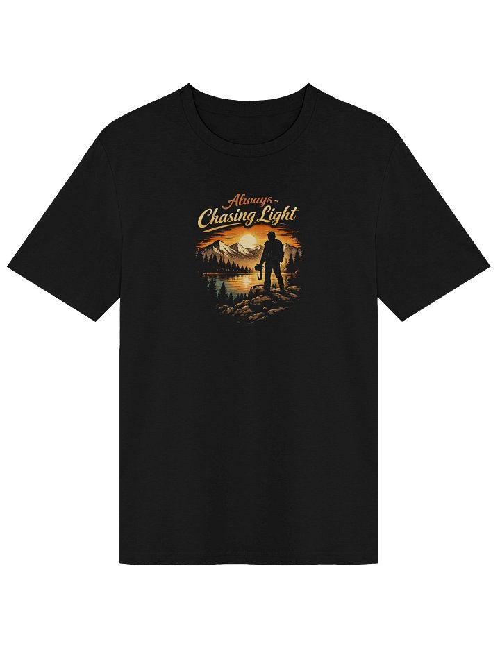Chasing Light Unisex Organic Tee Sunset product image (1)