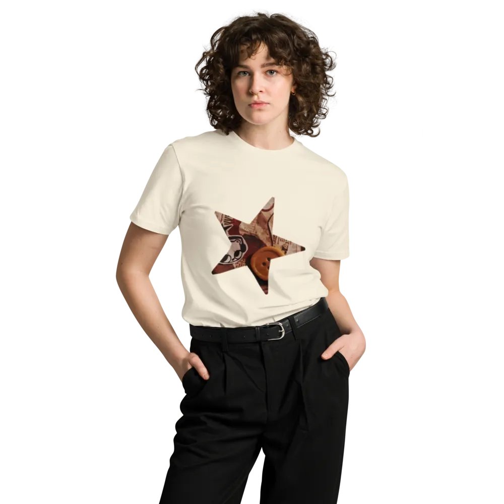 Two Faced Moon Vintage Design Tee - Star product image (19)