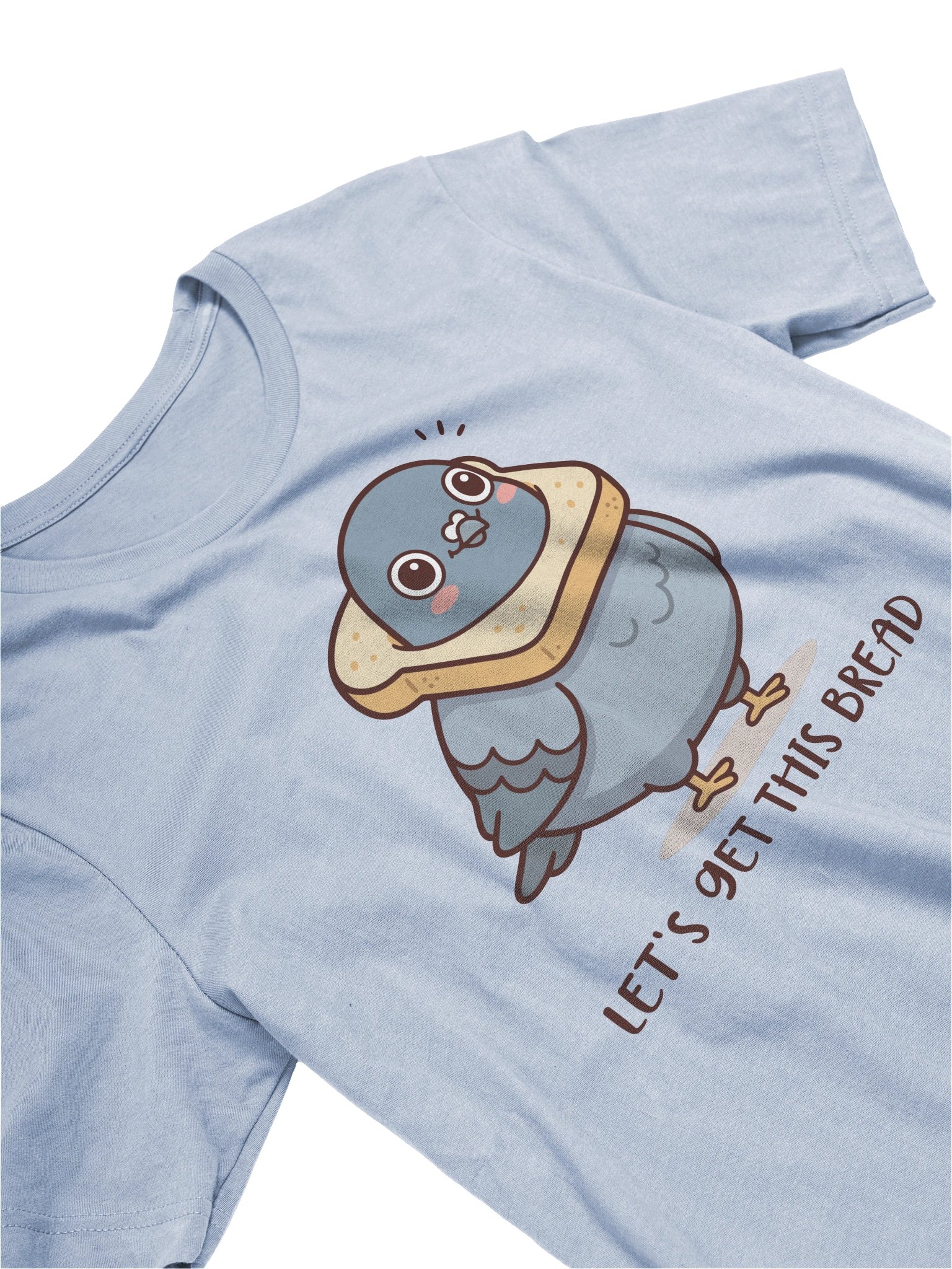 Let's Get This Bread Pigeon Tee product image (27)