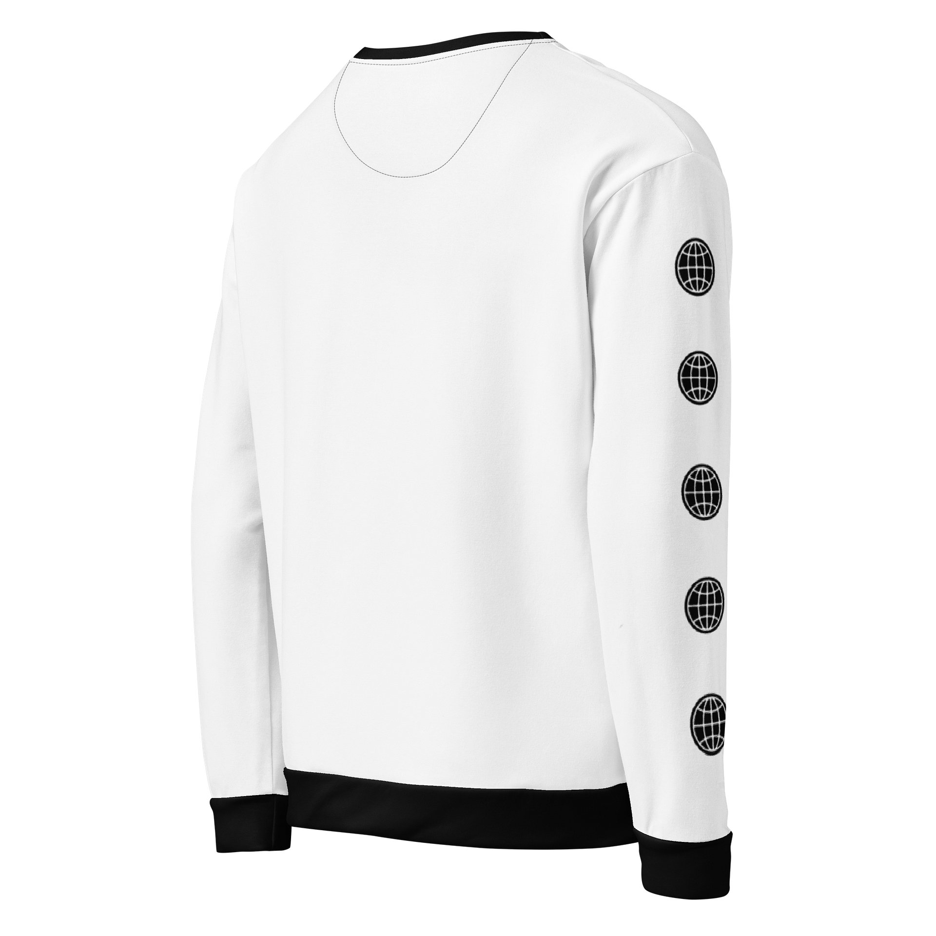 The Y2K White/Black Sweatshirt product image (4)