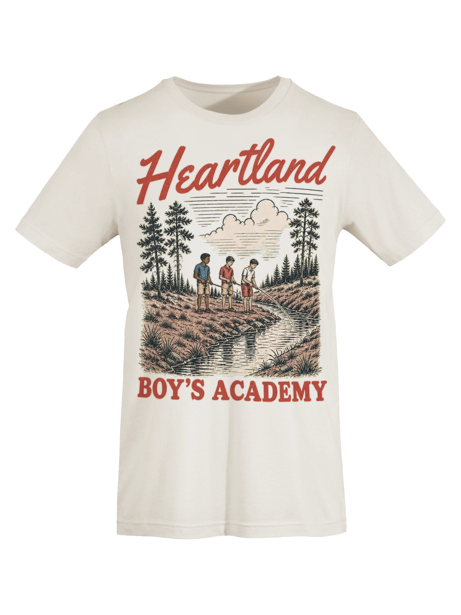 Heartland Boy’s Academy Vintage Fishing Tee product image (5)