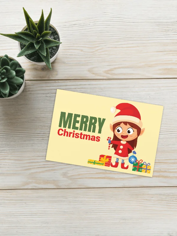 Blank Holiday Card: Designed by Guppy product image (5)