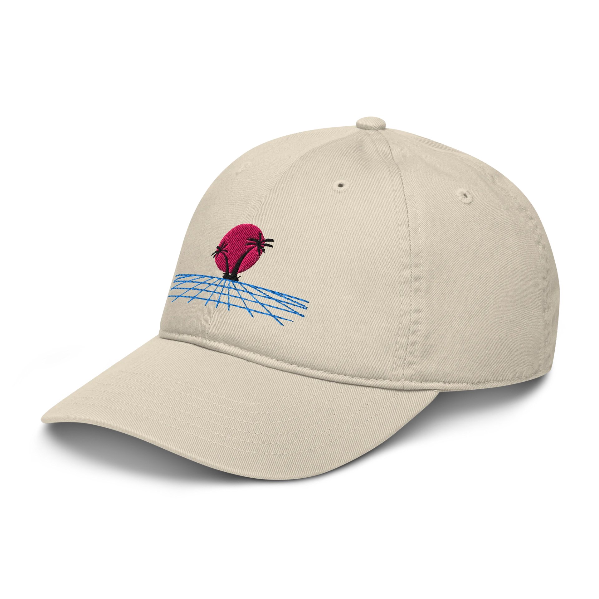 Retro Palm Tree Perspective Dad Hat product image (4)