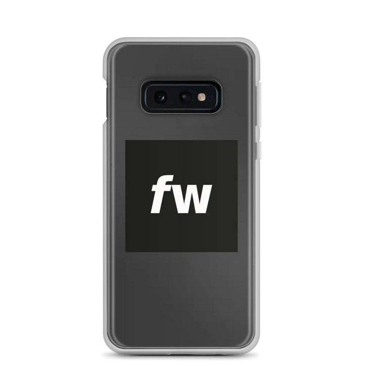 FW Bold White Letters Samsung® Case product image (3)