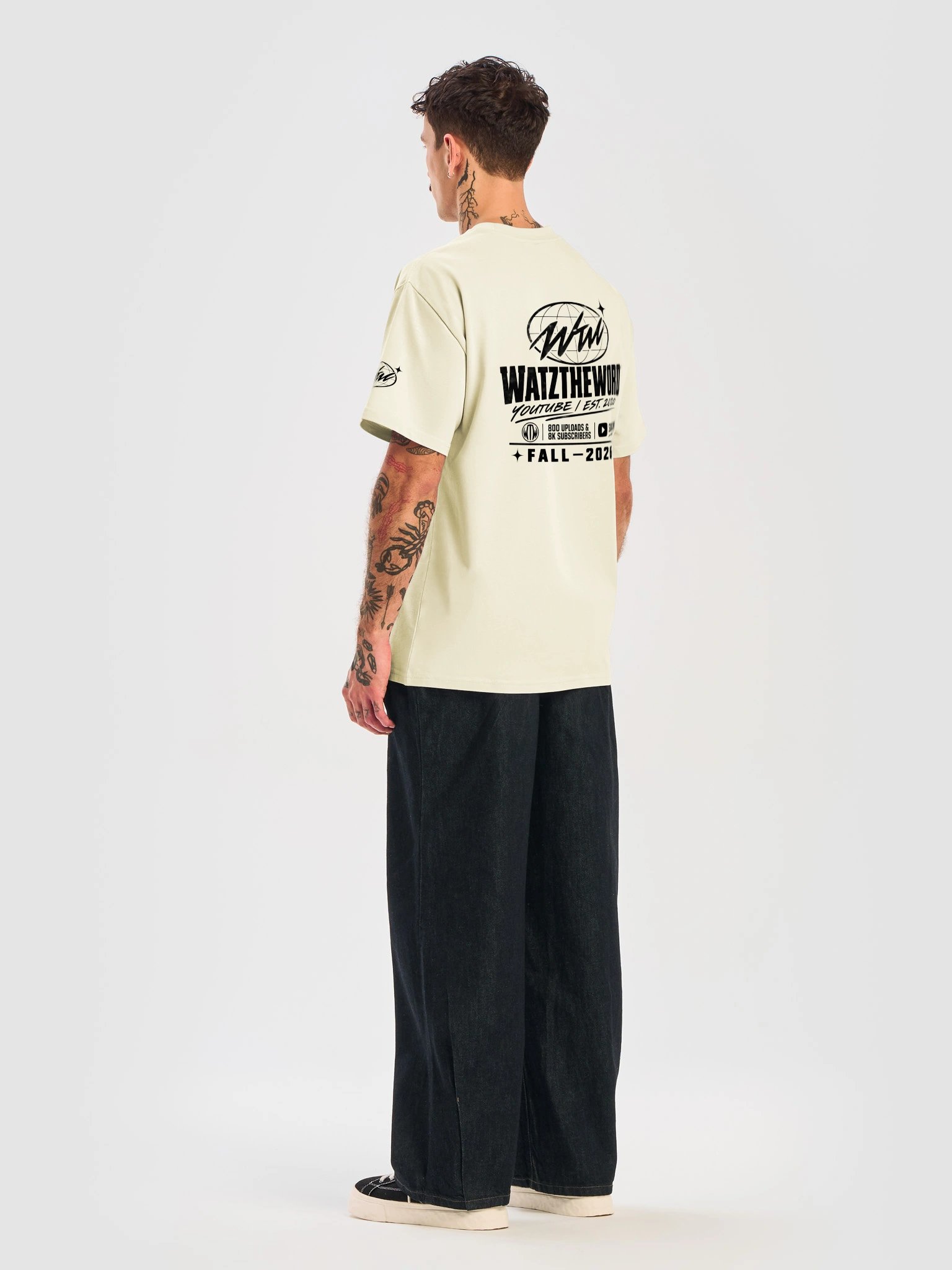'WATZTHEWORD EST.' Heavy Tee product image (8)