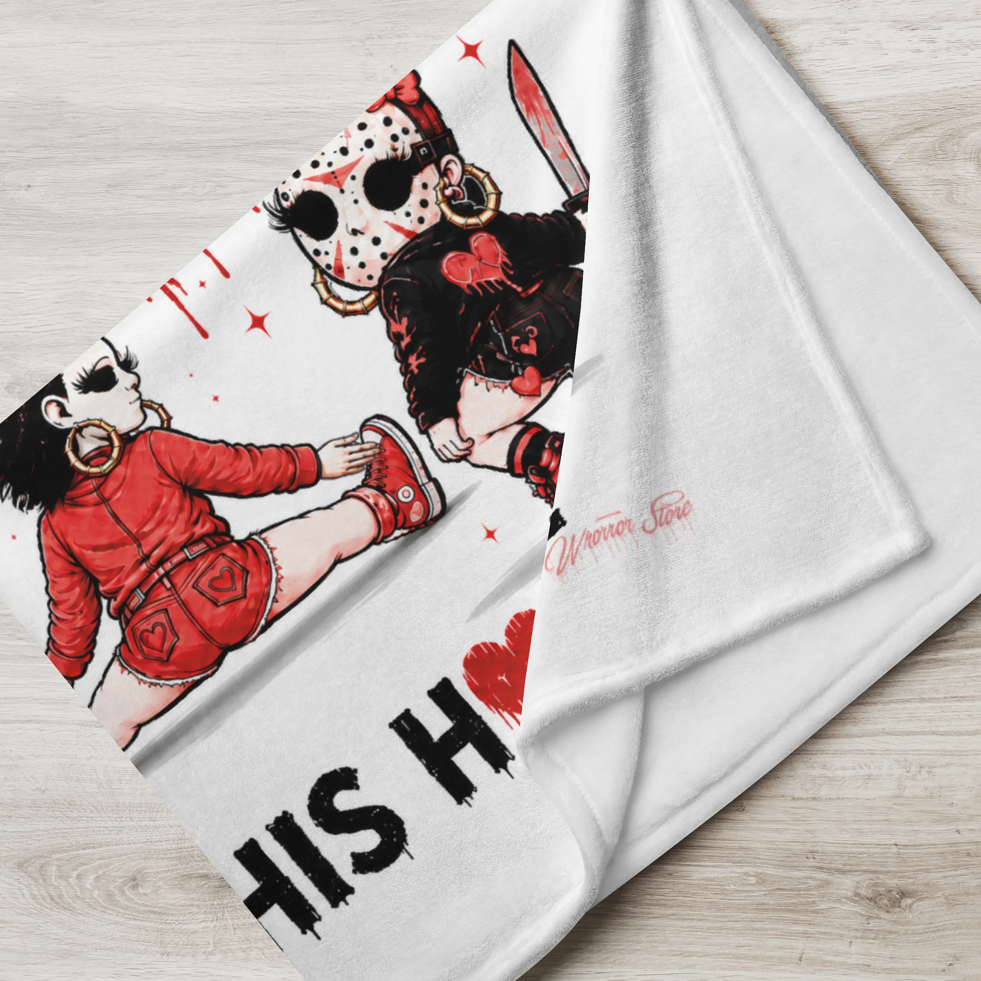 There's Some Whorrors in This House Throw Blanket product image (3)