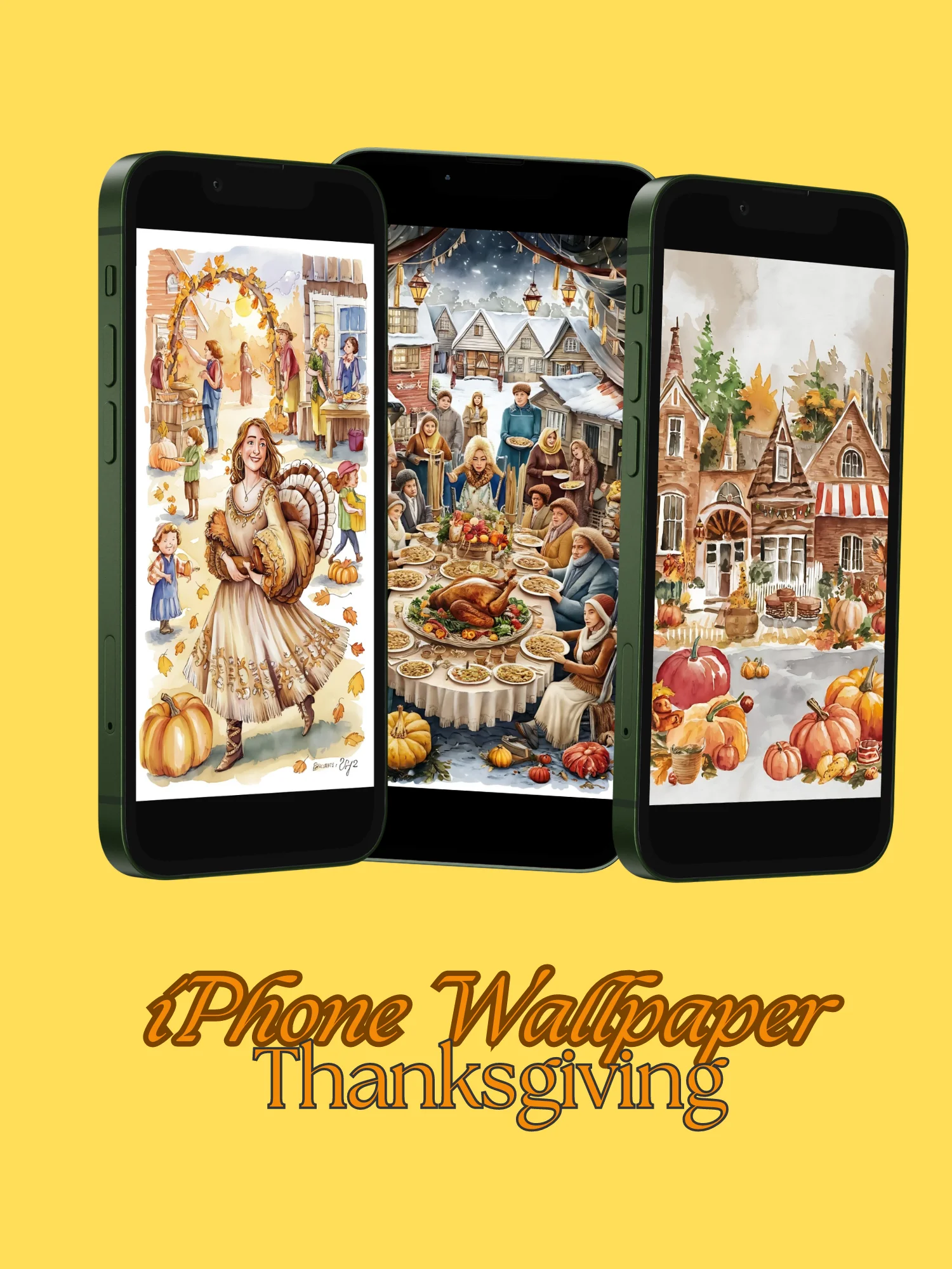 Thanksgiving - iPhone Wallpaper product image (1)