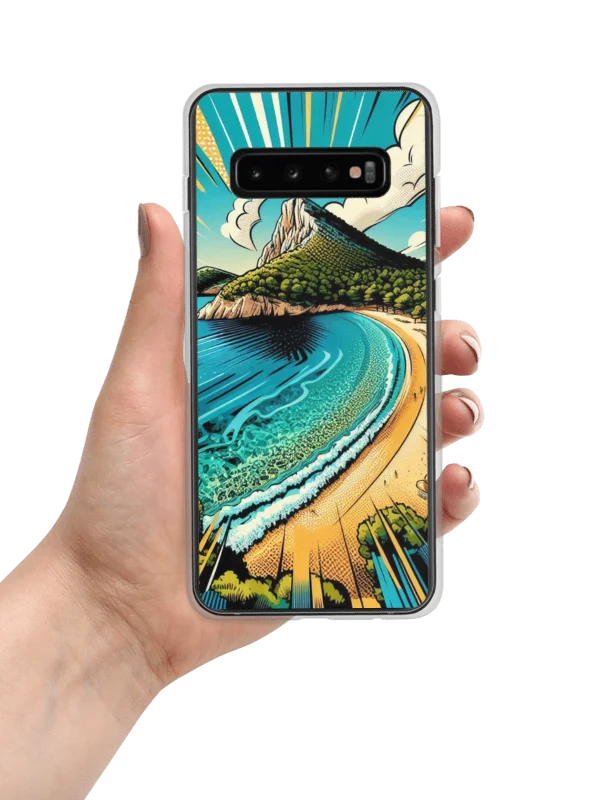 Tropical Paradise Samsung® Clear Case | AI Design product image (7)
