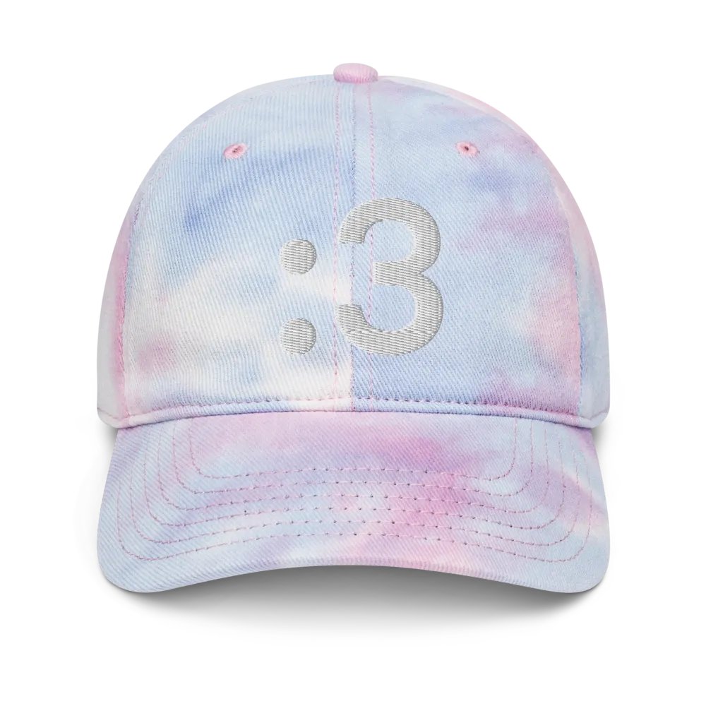 :3 Tie-Dye Dad Hat product image (1)