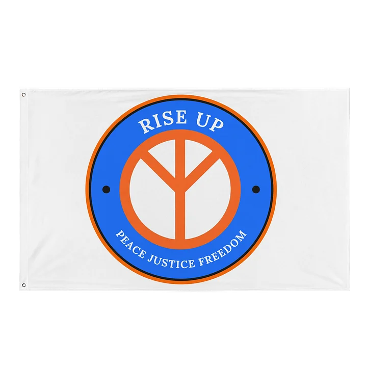 Rise UP FLAG! White product image (1)