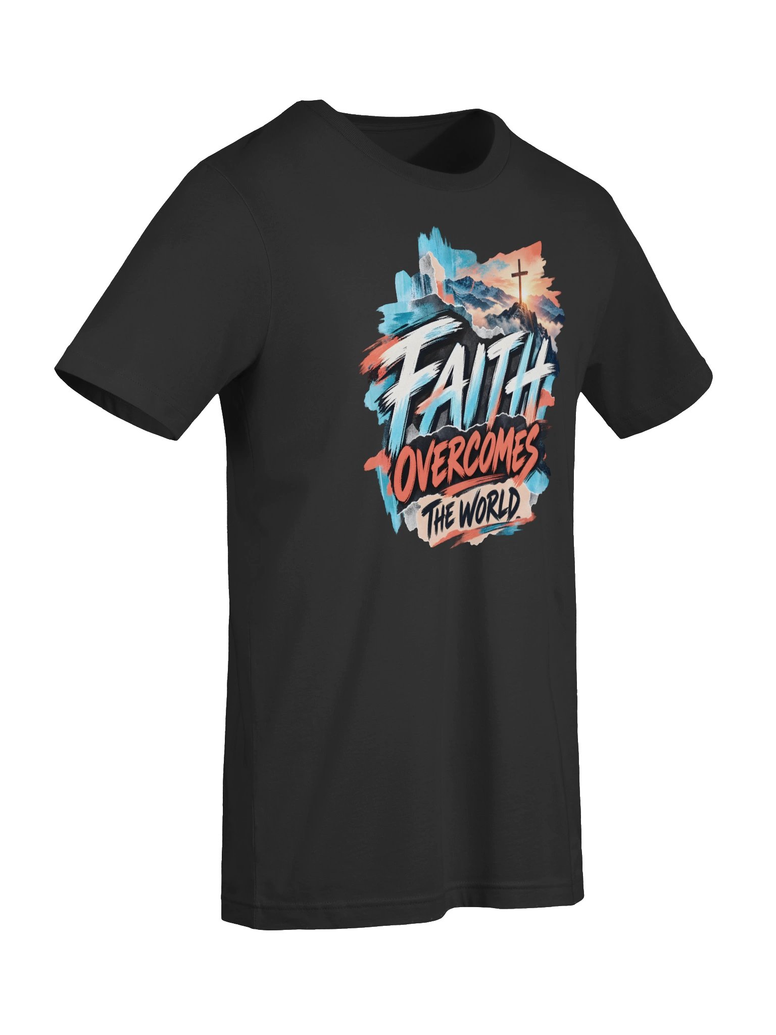 Faith Overcomes the World Everyday Tee product image (63)
