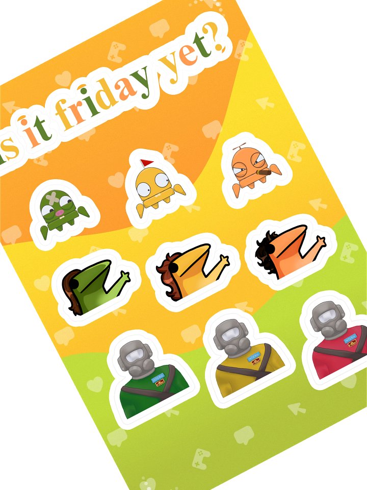 MAK & Veeds Sticker Set product image (1)