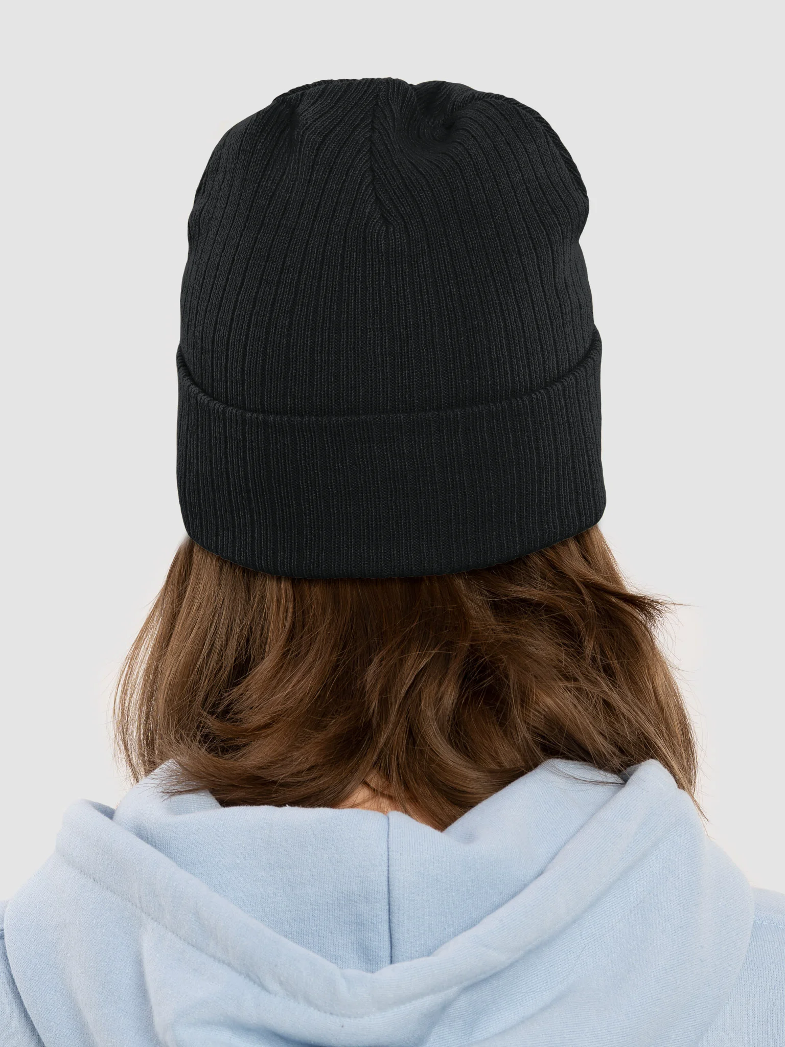 White Logo Knitted Beanie product image (17)