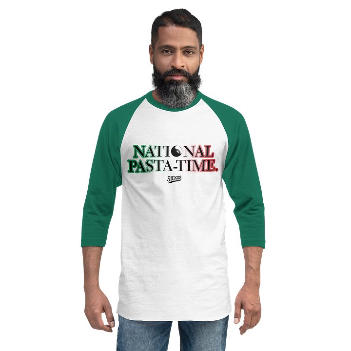 National Pasta-Time Raglan T-Shirt (9 Colors) product image (11)