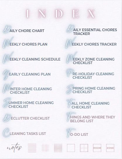🏡 Cleaning Planner Bundle product image (3)