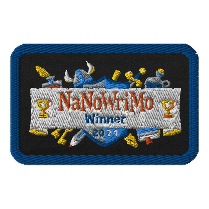 Full-Color Winner Patch - 2024 NaNoWriMo Logo product image (1)
