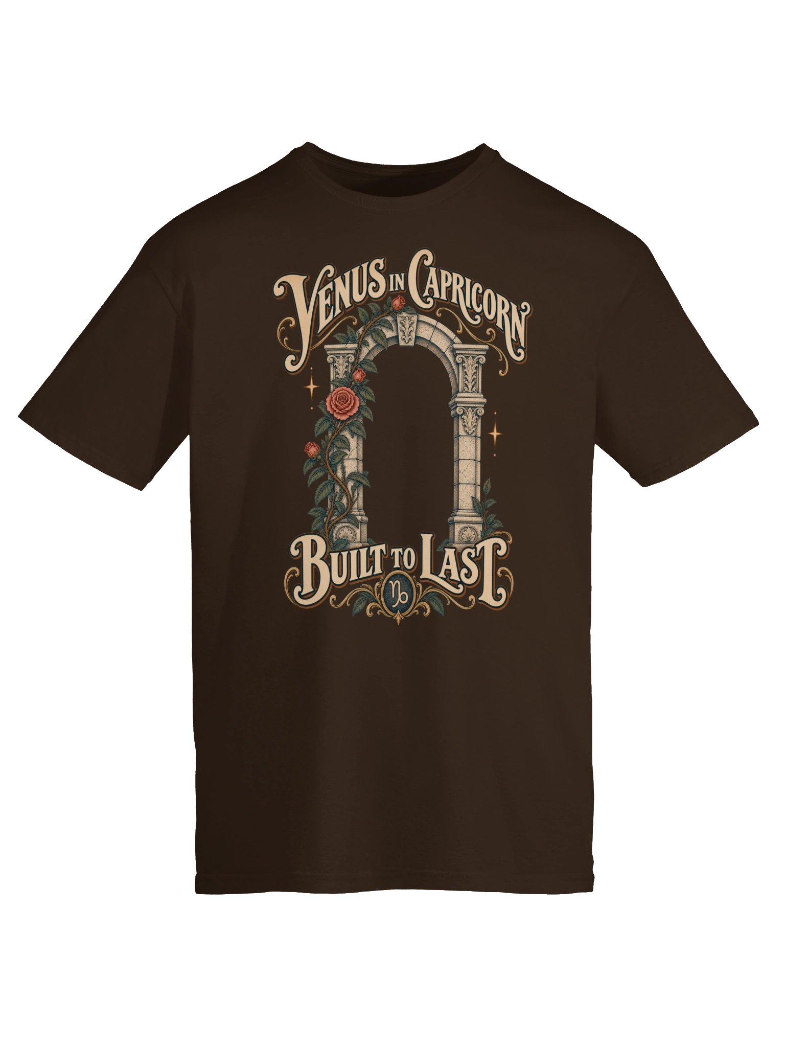 Venus in Capricorn Built to Last Tee product image (5)