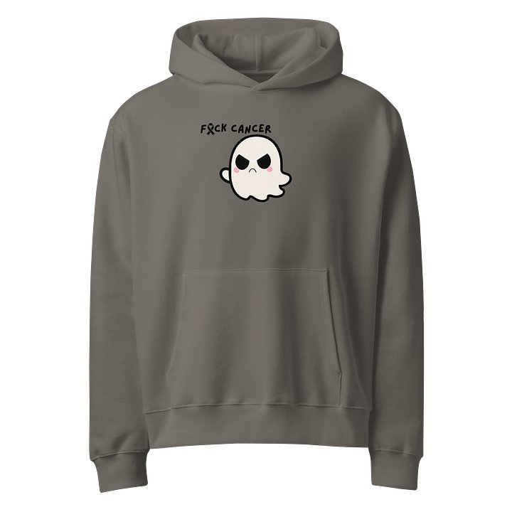 Fck Cancer Oversized Heavyweight Hoodie product image (4)