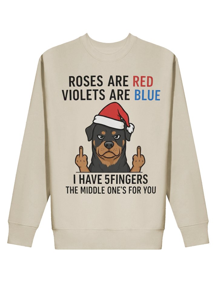 Rottweiler Middle Finger Premium Sweatshirt product image (6)