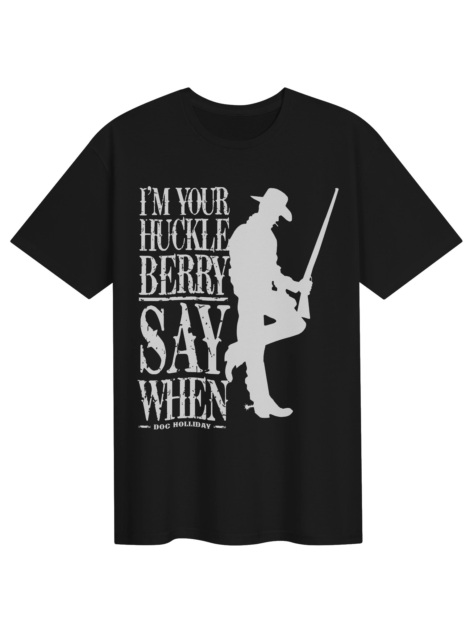 I’m Your Huckleberry Doc Holiday Cowboy Tee product image (1)