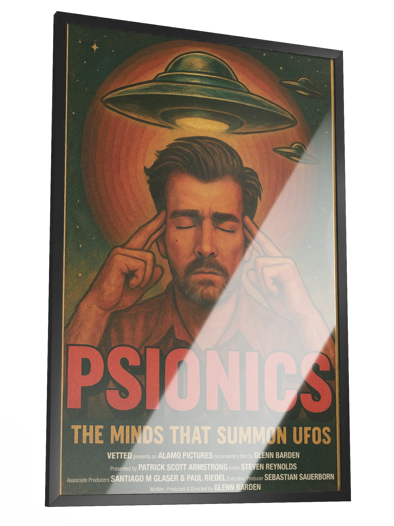 Psionics Movie Poster (With High Quality Frame) product image (2)