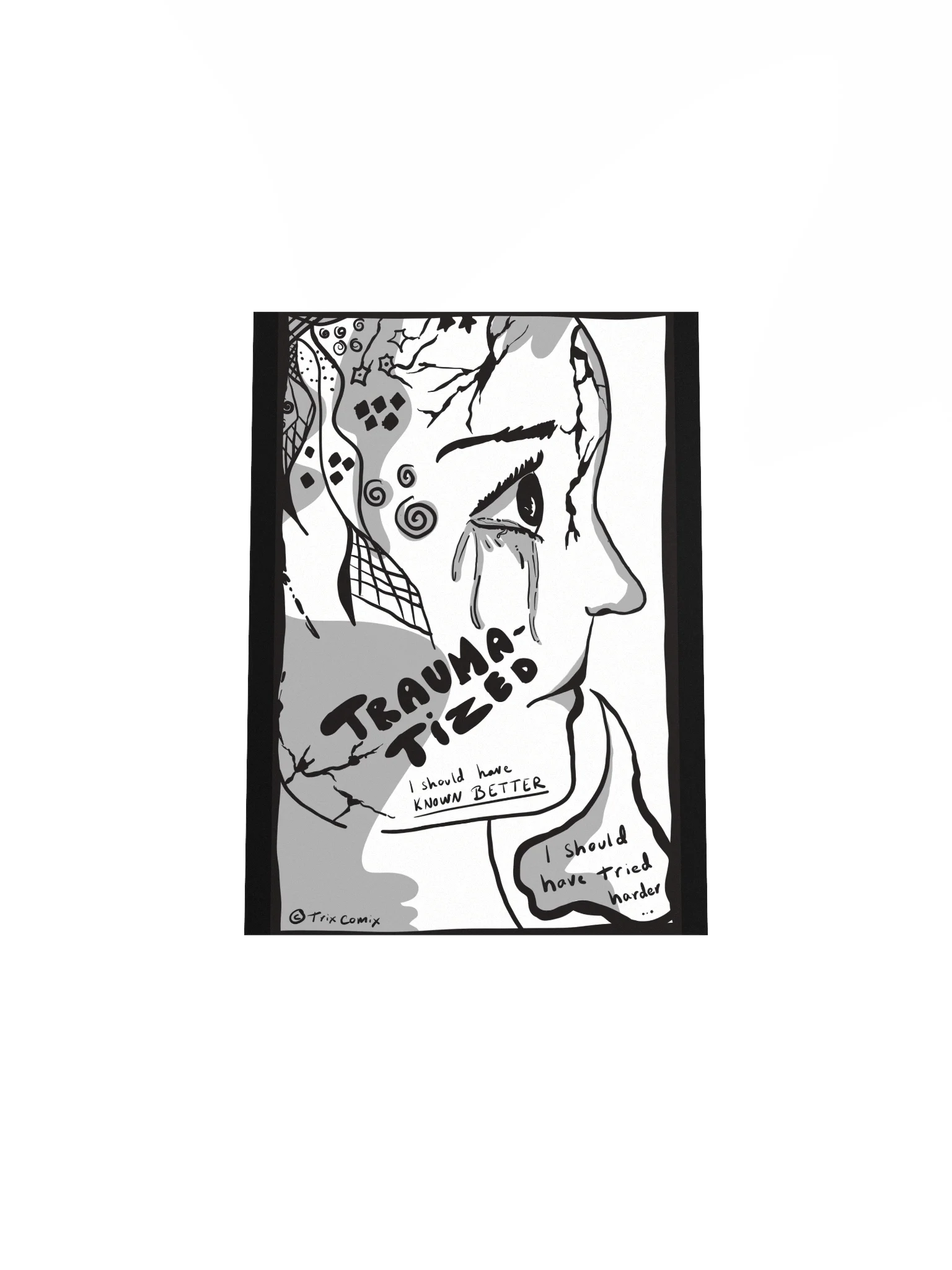 Traumatized - art poster product image (10)