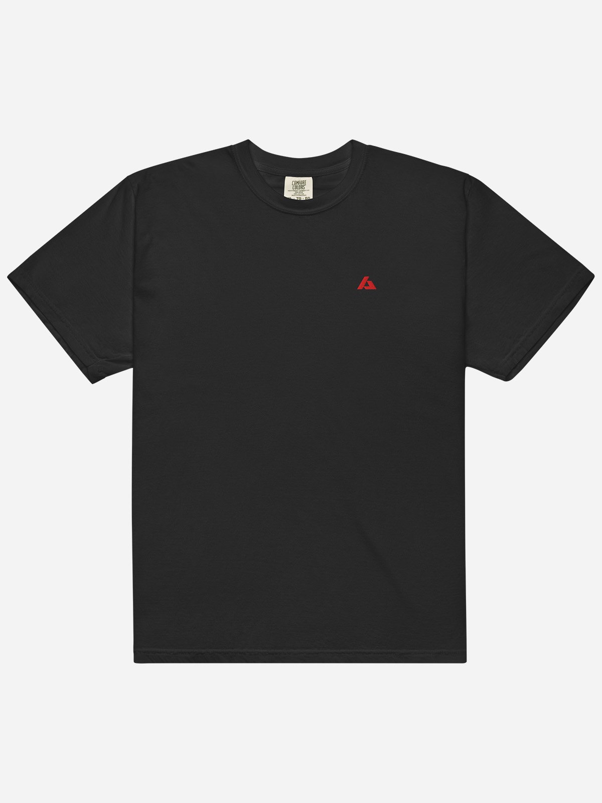 Heavy Tee with Red Embroidery product image (1)