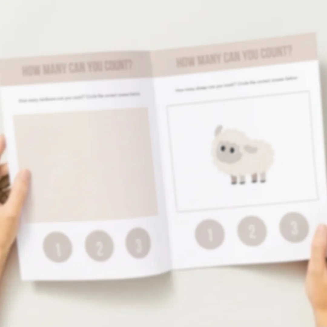 Toddler Learning Workbook 92 Pages | Preschool Printable Activities | Tracing, Counting, Colors, ABCs & Shapes product image (5)
