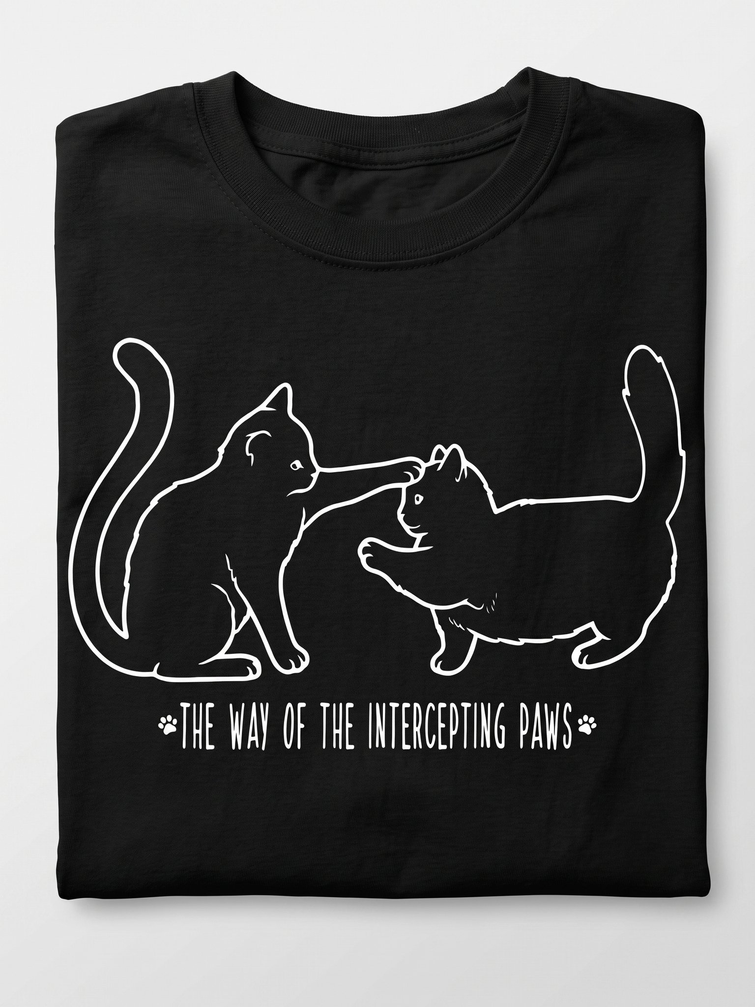 Funny Martial Arts Cat Lover Tee product image (3)