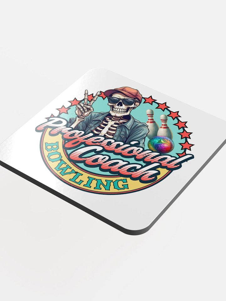 Professional Coach Bowling Skeleton Bowling Coaster product image (1)