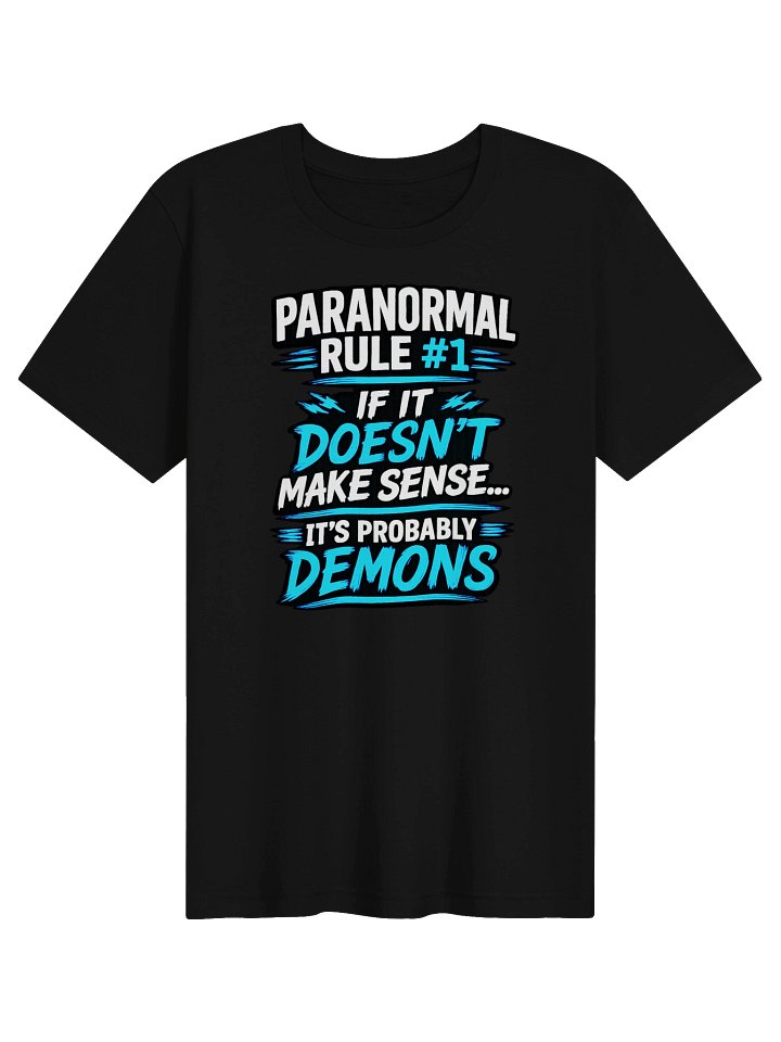 Paranormal Rule 1 Super soft T-Shirt product image (1)