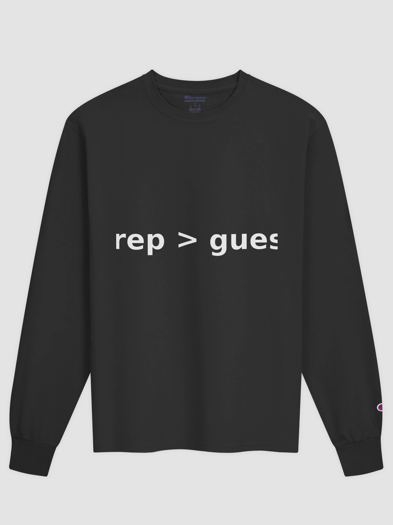 Grep Greater Than Guess Long Sleeve product image (1)