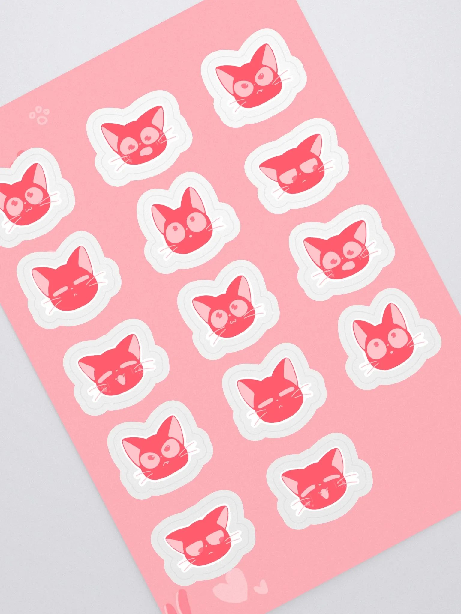 Valentine's Cat - Stickers product image (1)