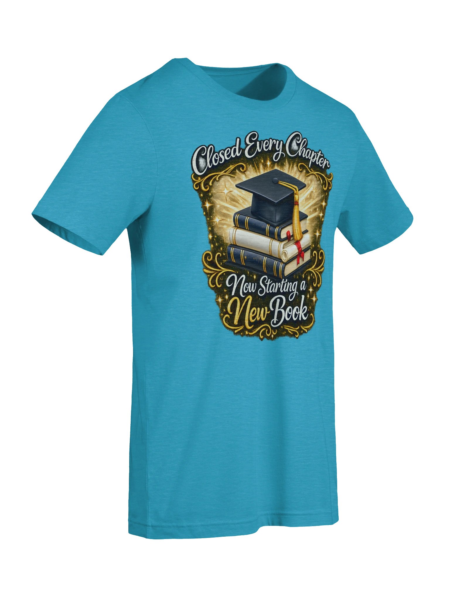 Closed Every Chapter Now Starting a New Book T-Shirt product image (17)