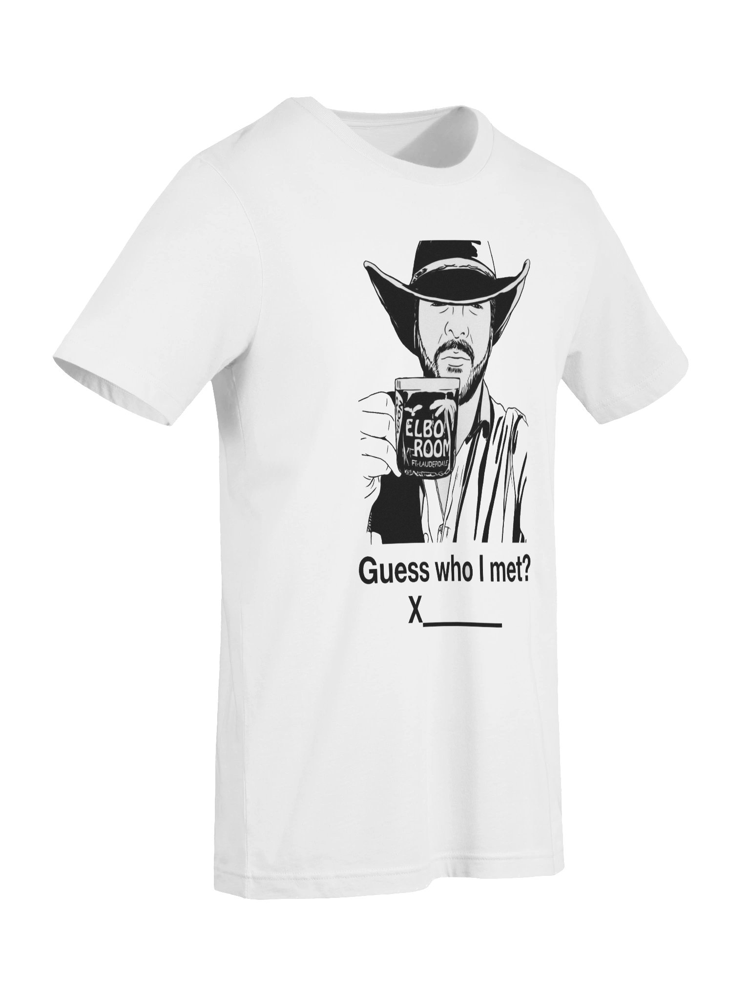 Cowboy Pete Guess Who I met Elbo Room t-shirt product image (2)