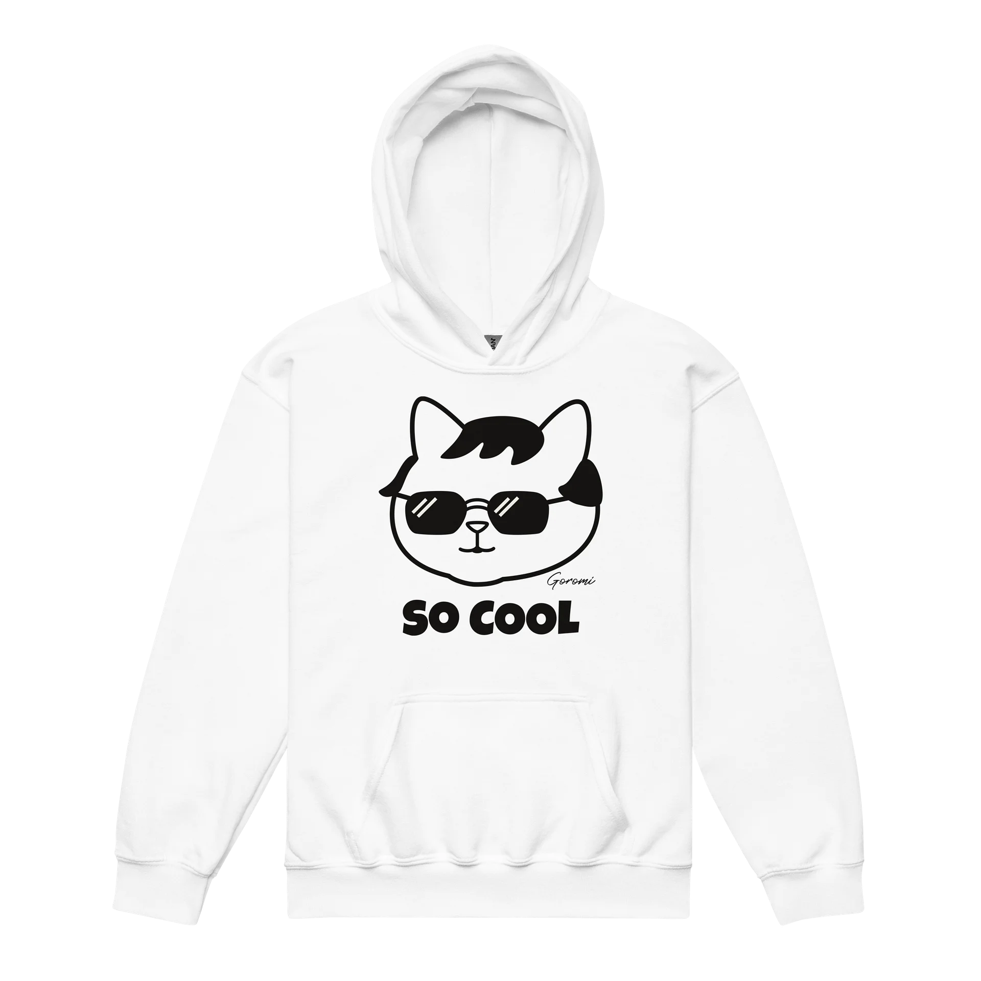 Goromi the Cat (SO COOL) - Unisex Youth Hoodie product image (4)