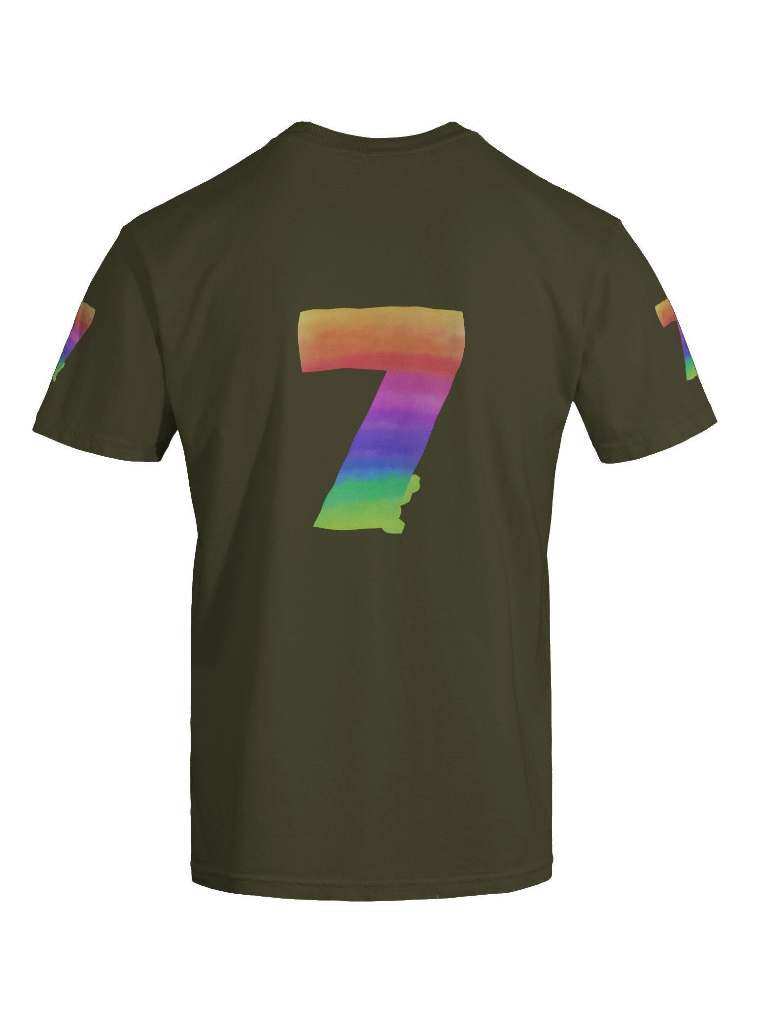 Minimal “7” Gradient T-Shirt – Modern & Timeless product image (9)