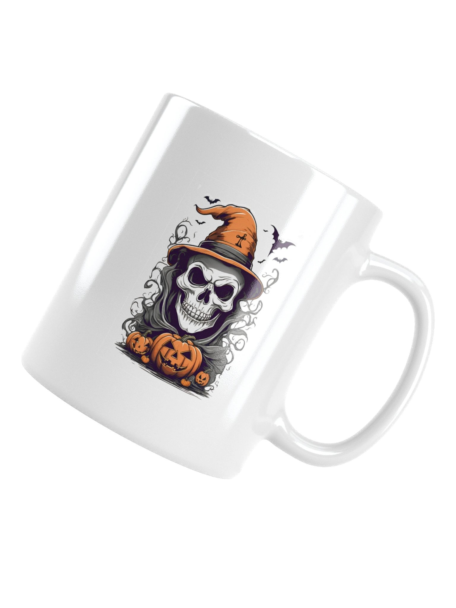 Pumpkin Witch Skull product image (14)