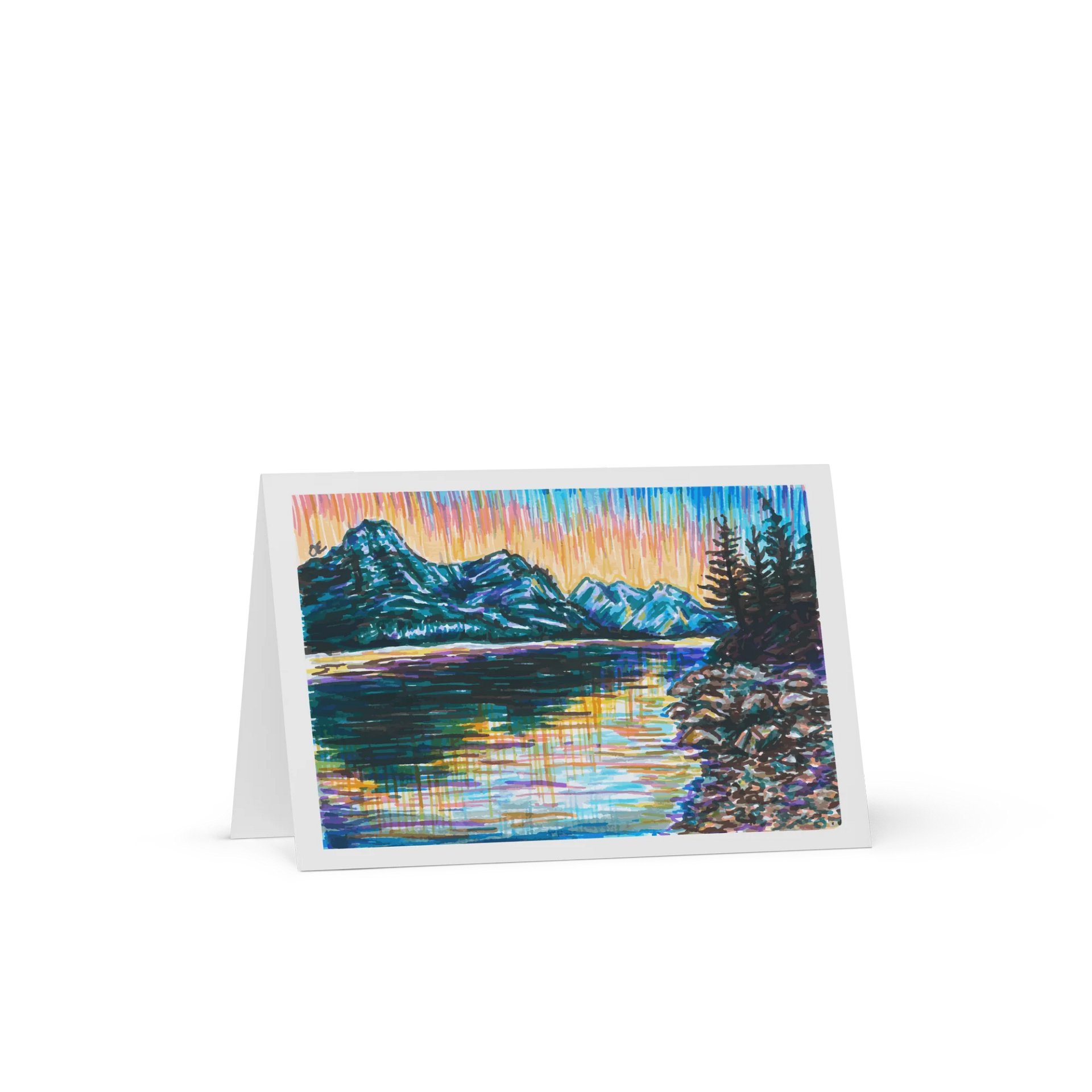 Waterton Sunrise Greeting Card product image (1)