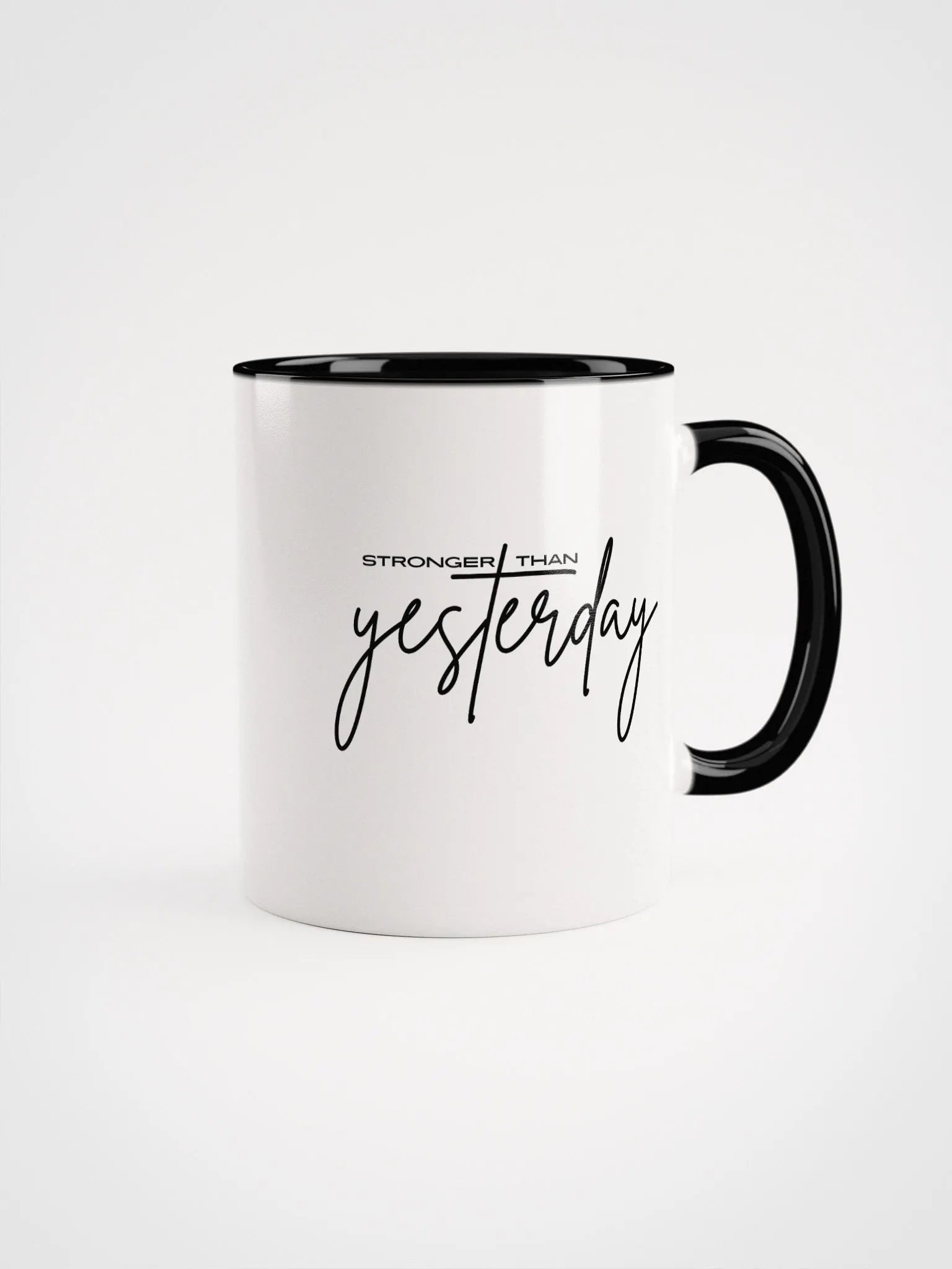 Stronger Than Yesterday Ceramic Mug product image (1)