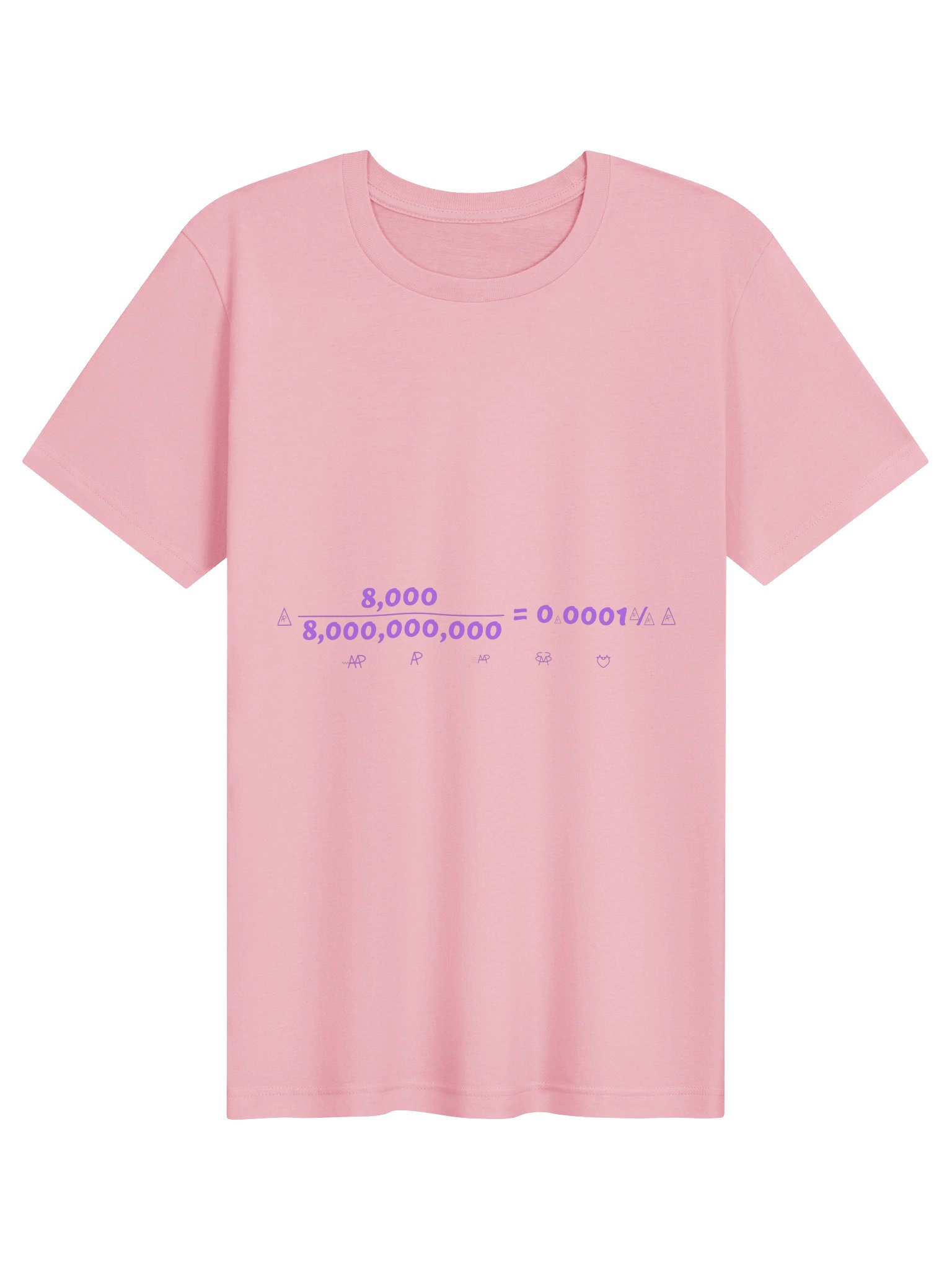 THE EQUATION — Tee (Pink) product image (1)