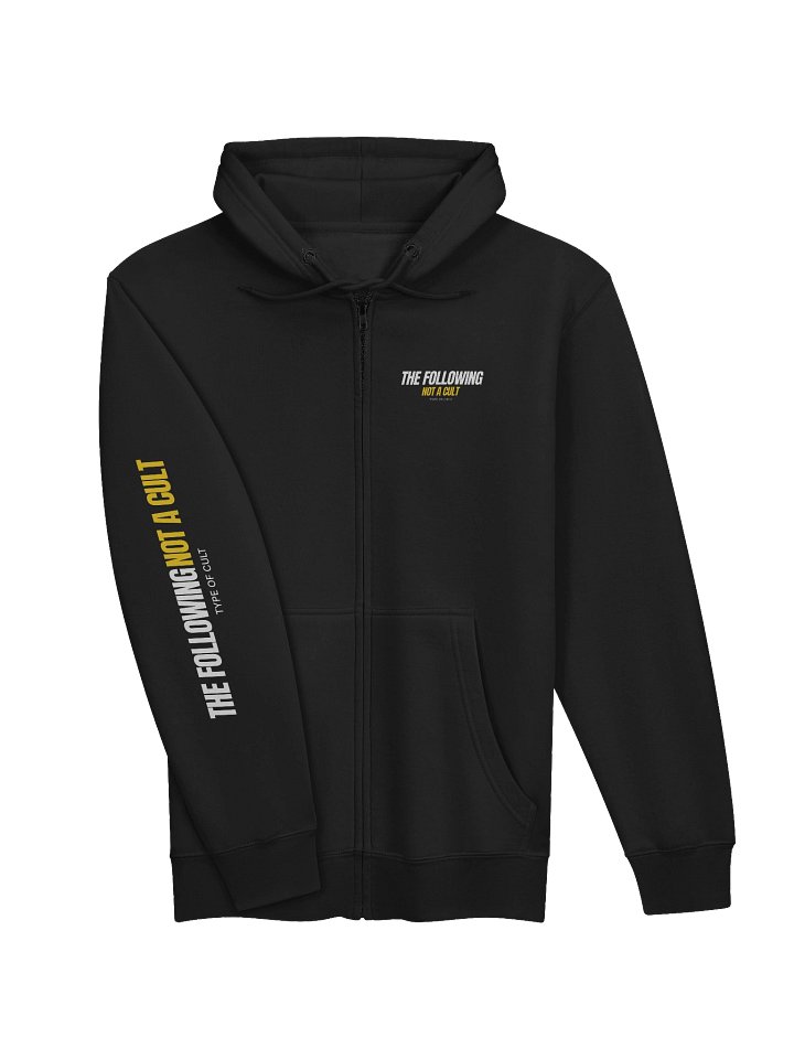 The Following Full Zip Hoodie Black product image (2)
