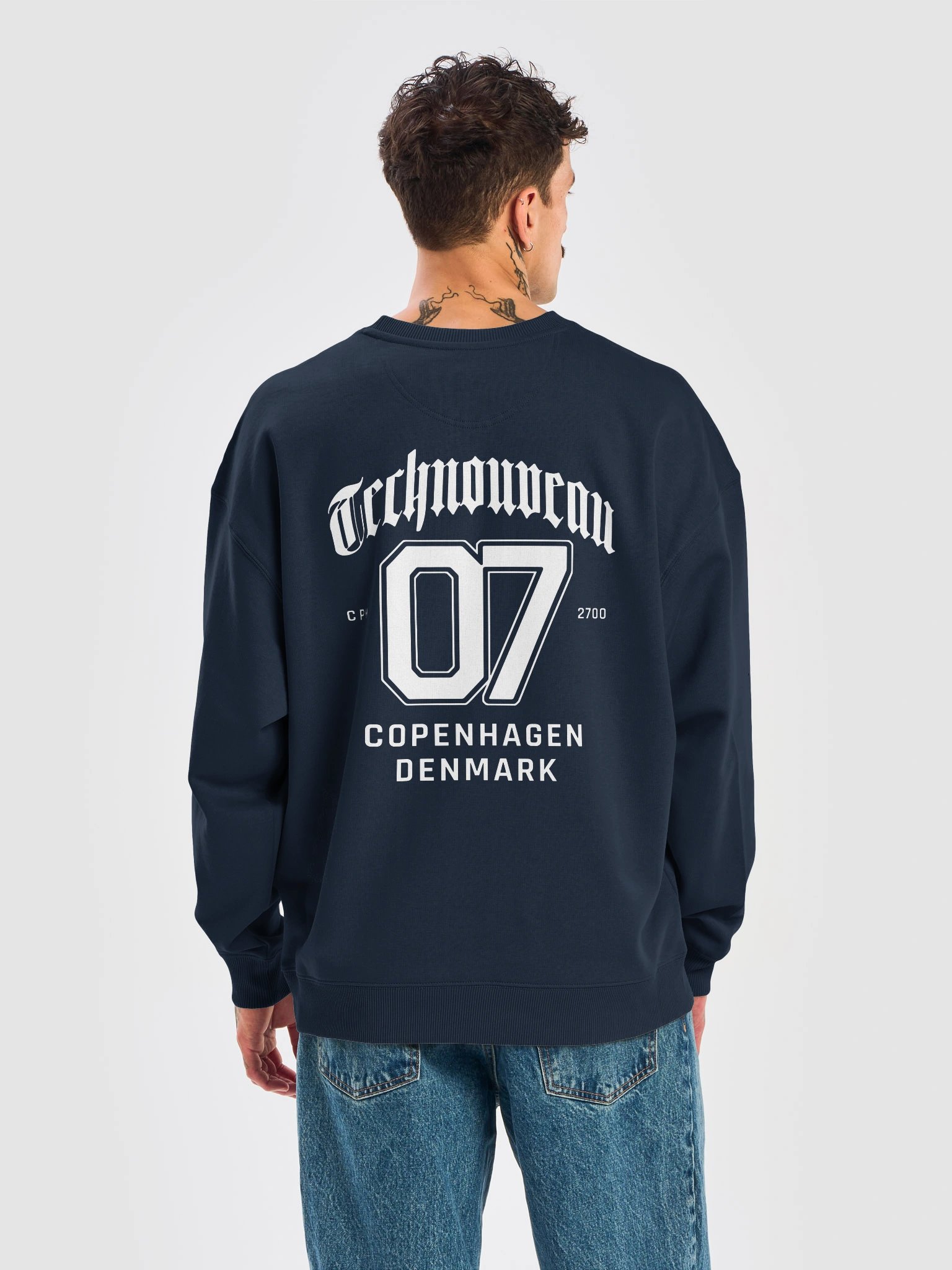 Technouveau Footie A - Stanley/Stella Unisex Organic Oversized Sweatshirt product image (14)