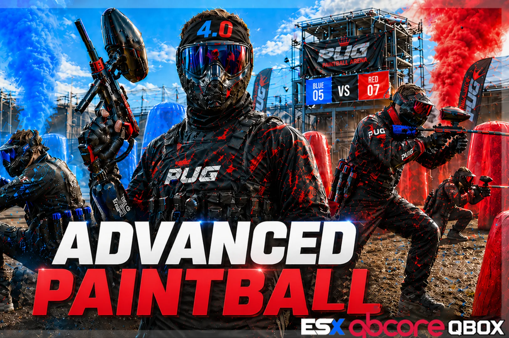 Advanced Paintball 4.0 [ESX] [QBCore] [QBOX] [FiveM] product image (1)