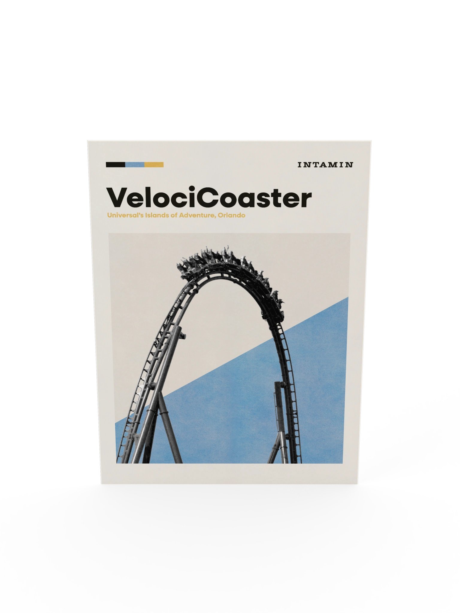 VelociCoaster Mid-Century Modern Poster product image (6)